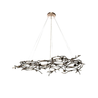 Rose Oval Chandelier