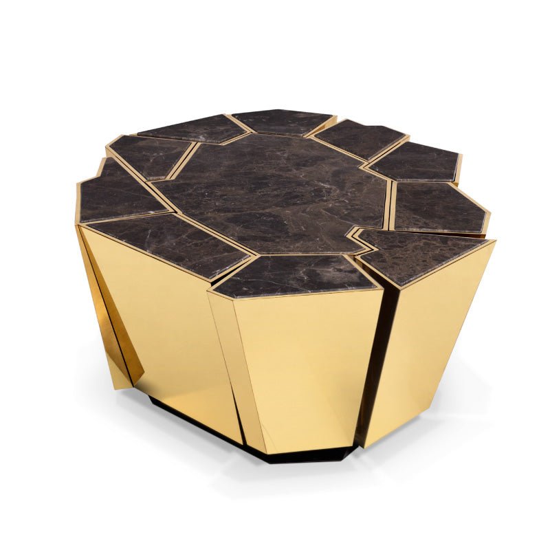 Crackle Center Table - Wiggins ChandelierLuxxuWiggins ChandelierCenter Table