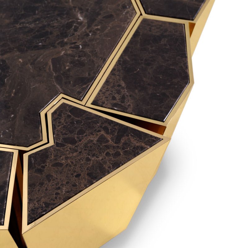 Crackle Center Table - Wiggins ChandelierLuxxuWiggins ChandelierCenter Table