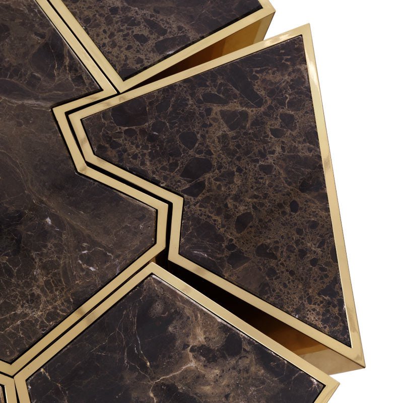 Crackle Center Table - Wiggins ChandelierLuxxuWiggins ChandelierCenter Table