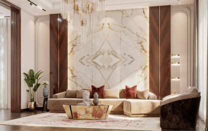 Crackle Center Table - Wiggins ChandelierLuxxuWiggins ChandelierCenter Table