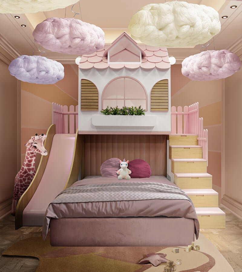 Dolly Playhouse Bed - Wiggins ChandelierCircuWiggins ChandelierBed