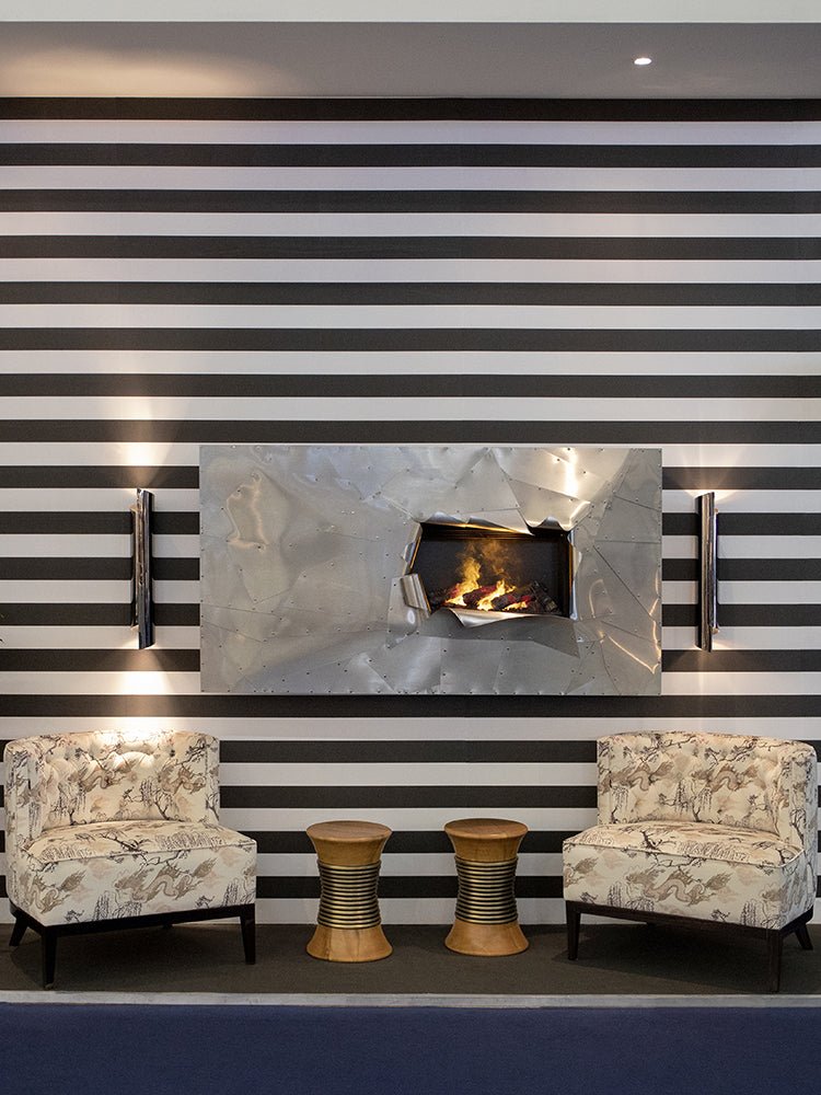 Eruption Wall Fire - Wiggins ChandelierBrabbuWiggins ChandelierFireplace