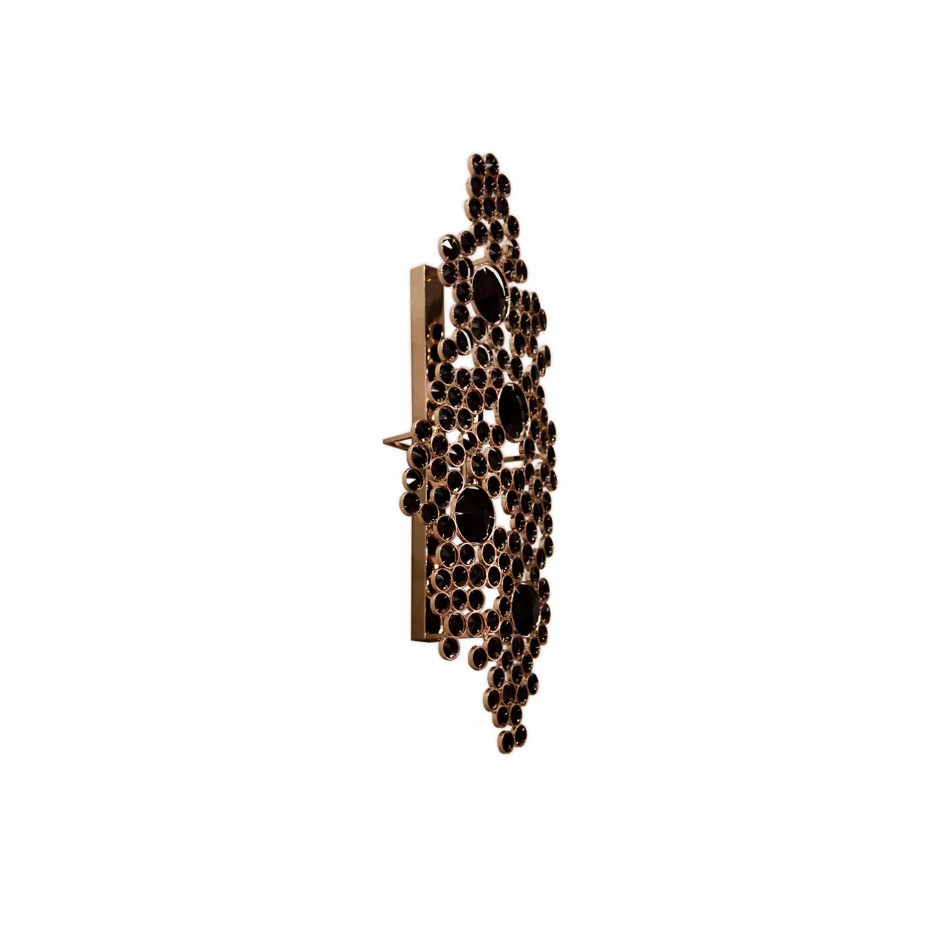 Eternity Clear Glass Wall Sconce by Koket