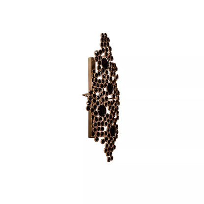 Eternity Clear Glass Wall Sconce by Koket