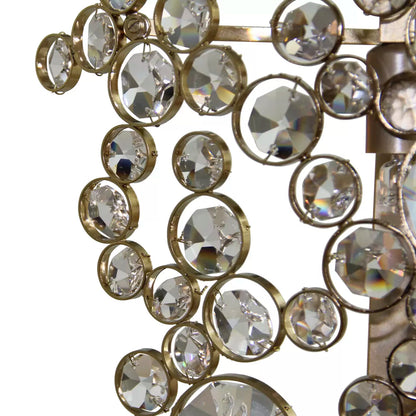 Eternity Clear Glass Wall Sconce by Koket