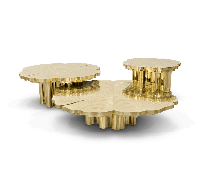 Fortuna Set of 3 Center Table - Wiggins ChandelierBoca do LoboWiggins ChandelierCenter Table