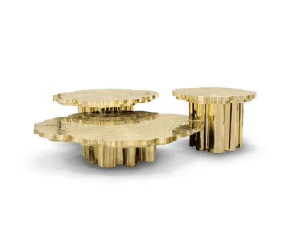 Fortuna Set of 3 Center Table - Wiggins ChandelierBoca do LoboWiggins ChandelierCenter Table