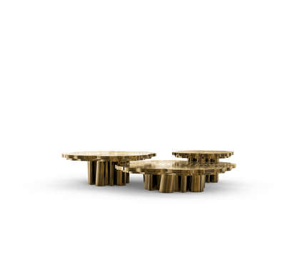 Fortuna Set of 3 Center Table - Wiggins ChandelierBoca do LoboWiggins ChandelierCenter Table