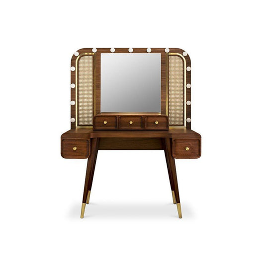 Franco Vanity Table - Wiggins ChandelierMaison ValentinaWiggins ChandelierVanity Table