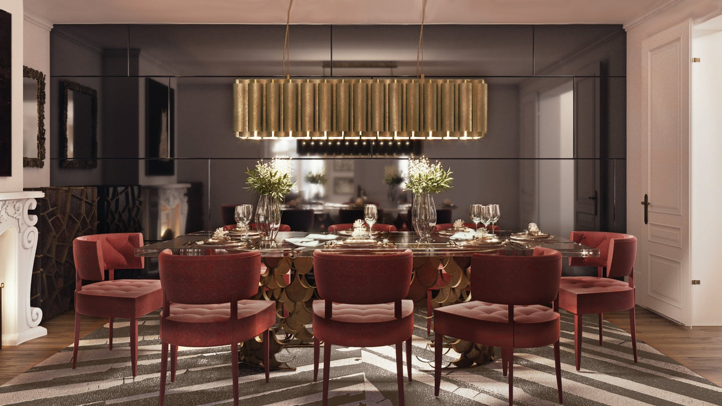 Koi II Dining Table - Wiggins ChandelierBrabbuWiggins ChandelierDining Table