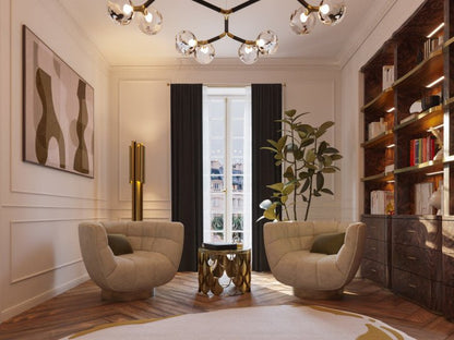 Koi II Side Table - Wiggins ChandelierBrabbuWiggins ChandelierSide Table