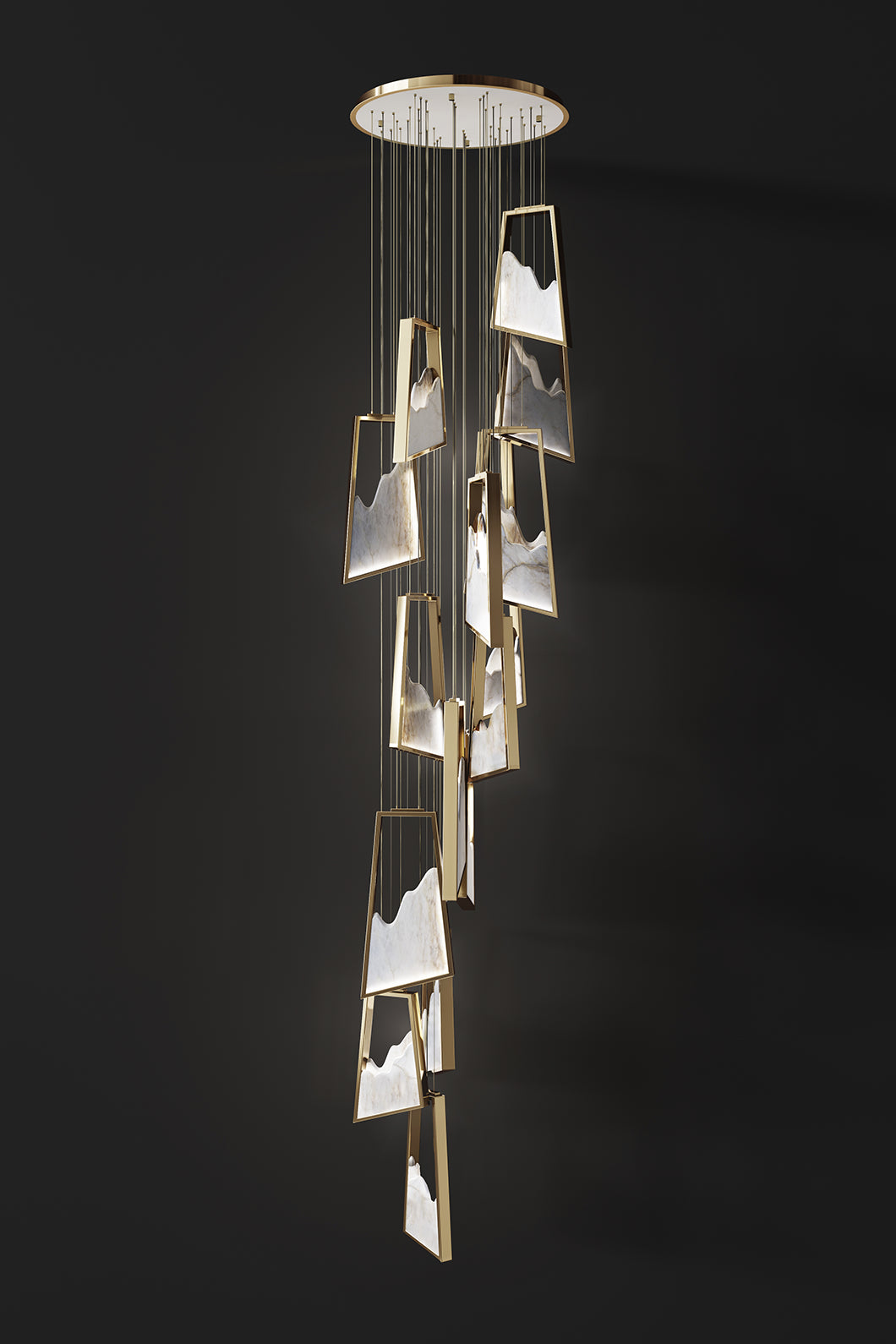 Magna Chandelier by Luxxu