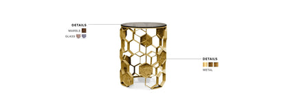 Manuka Side Table - Wiggins ChandelierBrabbuWiggins ChandelierSide Table