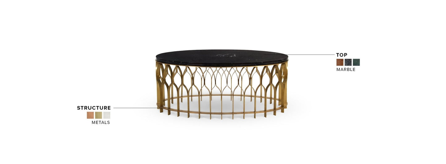 Mecca Oval Coffee Table - Wiggins ChandelierBrabbuWiggins ChandelierCenter Table