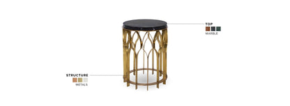 Mecca Side Table - Wiggins ChandelierBrabbuWiggins ChandelierSide Table