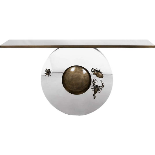Metamorphosis Console - Wiggins ChandelierBoca do LoboWiggins ChandelierConsole