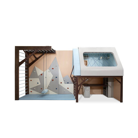 Mogli Playhouse Bed • Gym - Wiggins ChandelierCircuWiggins Chandelier