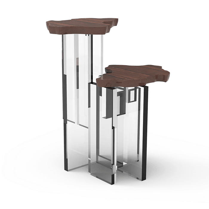 Monet Side Table - Wiggins ChandelierBoca do LoboWiggins ChandelierSide Table