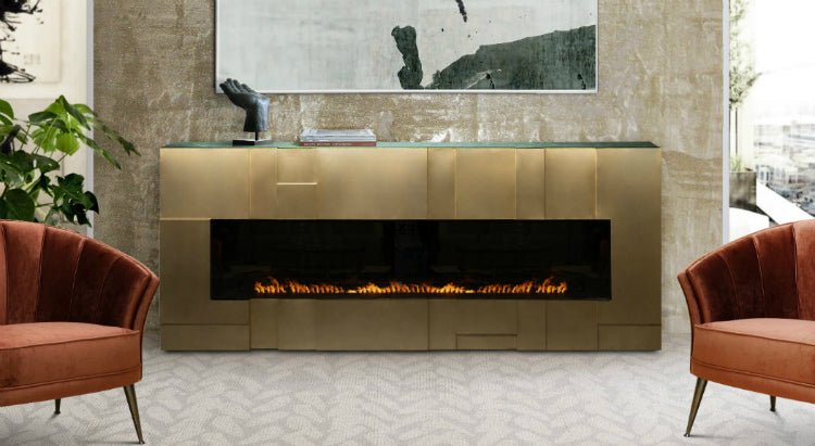 Musa Fireplace - Wiggins ChandelierBrabbuWiggins ChandelierFireplace