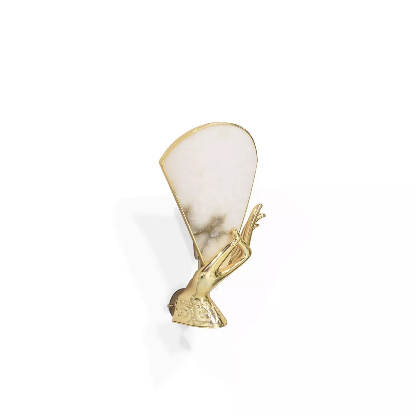 Muse Alabaster Wall Sconce by Koket