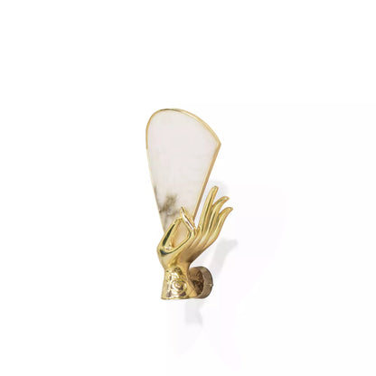 Muse Alabaster Wall Sconce by Koket