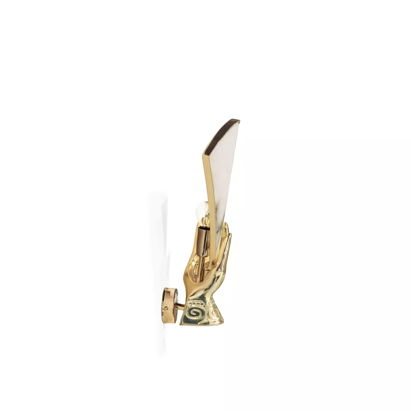 Muse Alabaster Wall Sconce by Koket