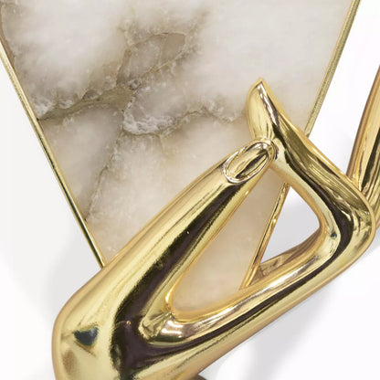 Muse Alabaster Wall Sconce by Koket