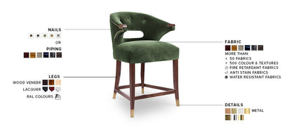 Nanook Counter Stool - Wiggins ChandelierBrabbuWiggins ChandelierCounter Stool