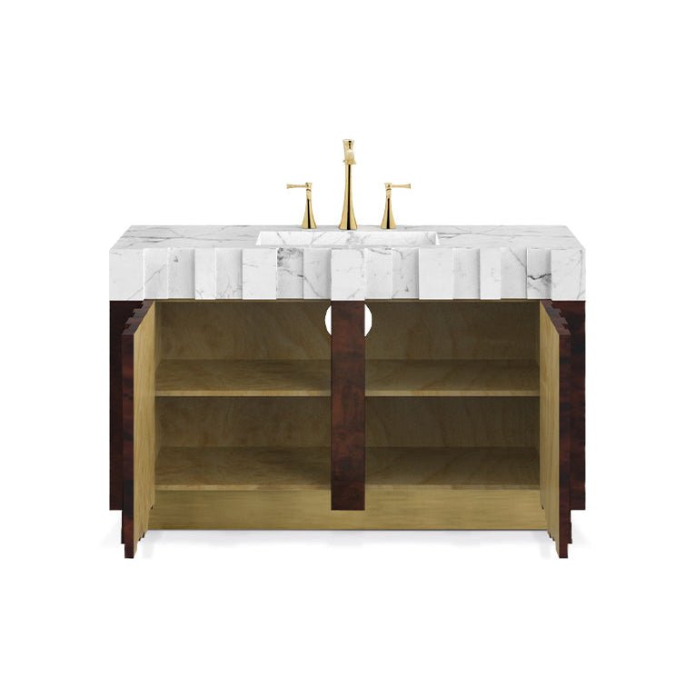 Nazca Single Vanity Cabinet - Wiggins ChandelierMaison ValentinaWiggins ChandelierVanity Cabinet