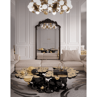 Newton Center Table - Wiggins ChandelierBoca do LoboWiggins ChandelierCenter Table