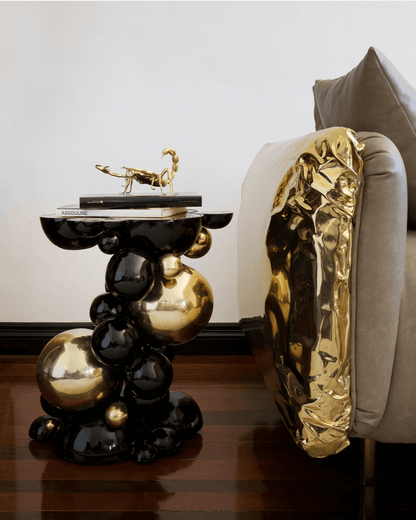 Newton Side Table - Wiggins ChandelierBoca do LoboWiggins ChandelierSide Table