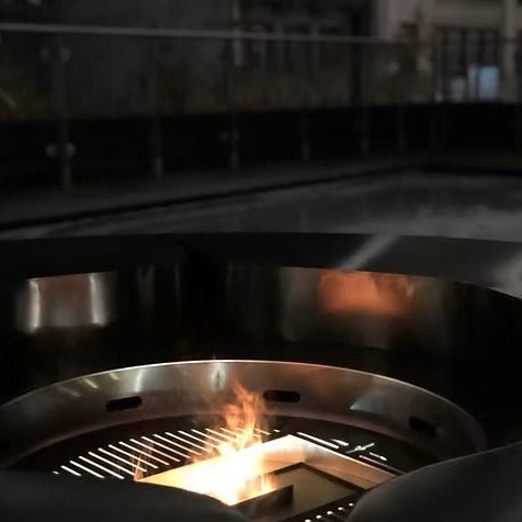Olympus Fire Pit - Wiggins ChandelierBrabbuWiggins ChandelierFireplace