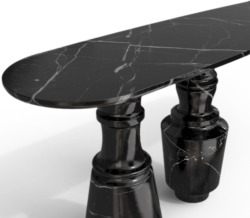 Pietra Console - Wiggins ChandelierBoca do LoboWiggins ChandelierConsole