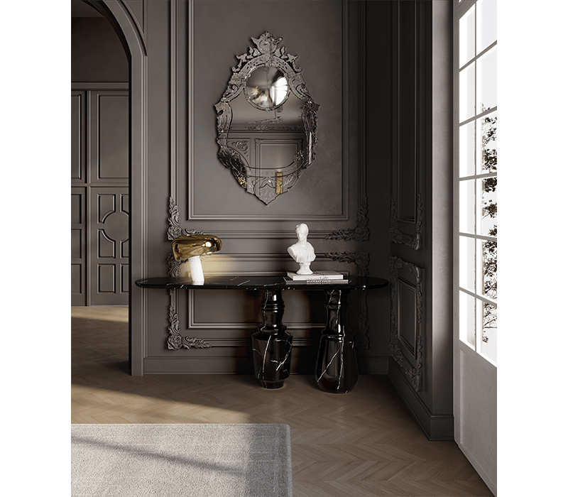 Pietra Console - Wiggins ChandelierBoca do LoboWiggins ChandelierConsole