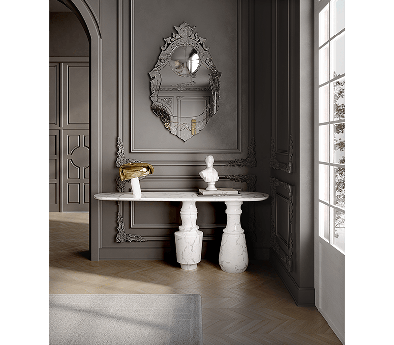 Pietra Console - Wiggins ChandelierBoca do LoboWiggins ChandelierConsole
