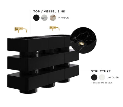 Shinto Vanity Cabinet - Wiggins ChandelierMaison ValentinaWiggins ChandelierVanity Cabinet