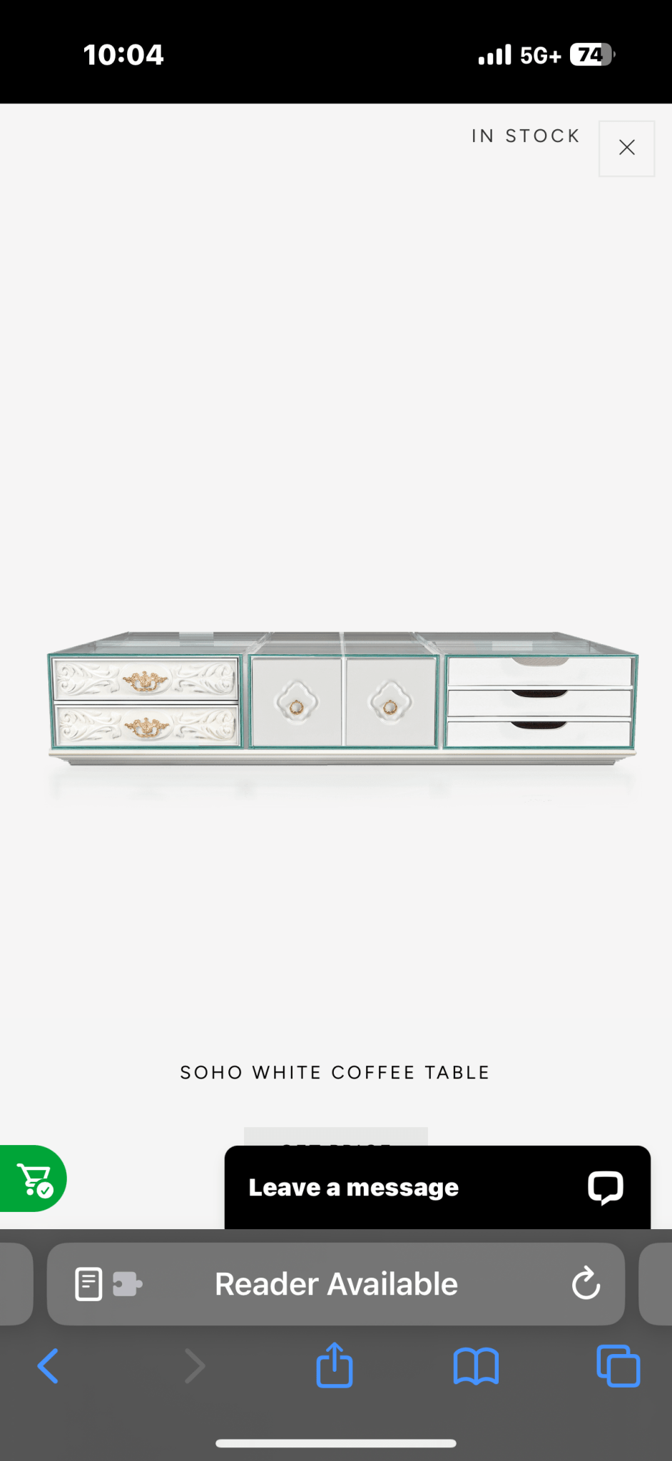 Soho Black Coffee Table - Wiggins ChandelierBoca do LoboWiggins ChandelierCoffee Table