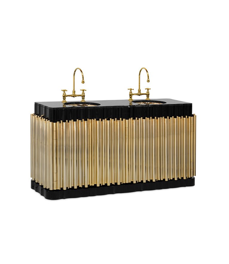 Symphony Bathroom Vanity – Double Sink - Wiggins ChandelierMaison ValentinaWiggins ChandelierVanity Cabinet