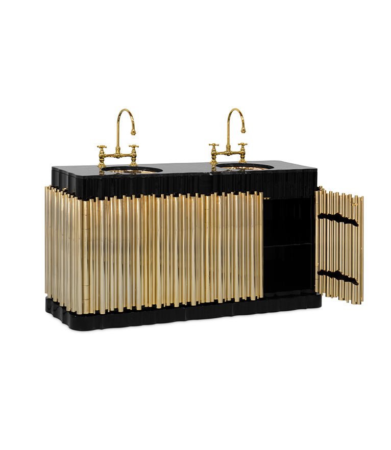 Symphony Bathroom Vanity – Double Sink - Wiggins ChandelierMaison ValentinaWiggins ChandelierVanity Cabinet