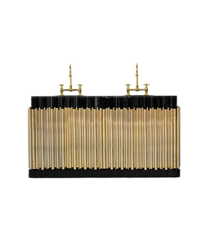 Symphony Bathroom Vanity – Double Sink - Wiggins ChandelierMaison ValentinaWiggins ChandelierVanity Cabinet
