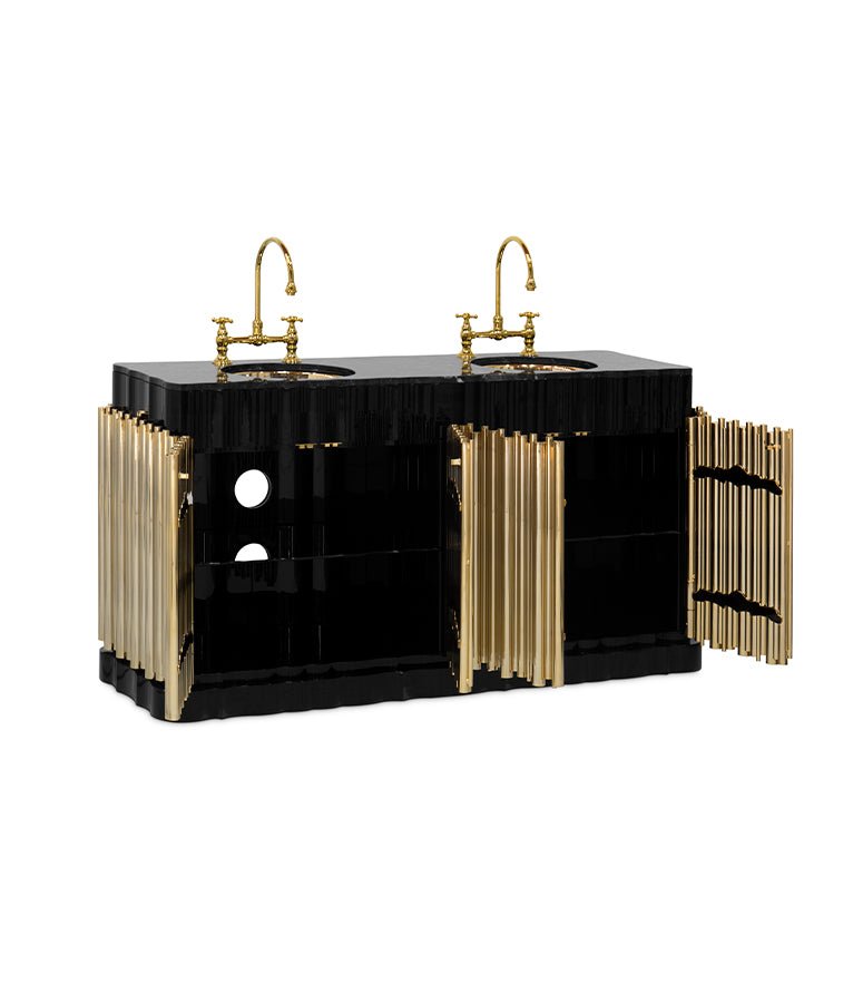 Symphony Bathroom Vanity – Double Sink - Wiggins ChandelierMaison ValentinaWiggins ChandelierVanity Cabinet