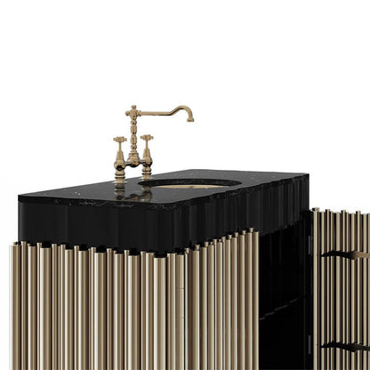 Symphony Single Vanity Cabinet - Wiggins ChandelierMaison ValentinaWiggins ChandelierVanity Cabinet