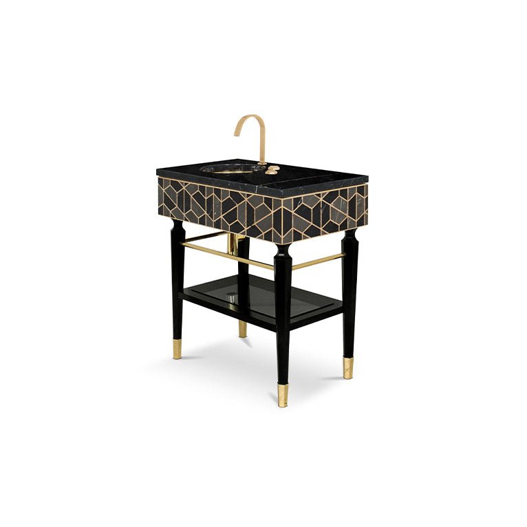 Tortoise Single Vanity Cabinet - Wiggins ChandelierMaison ValentinaWiggins ChandelierVanity Cabinet