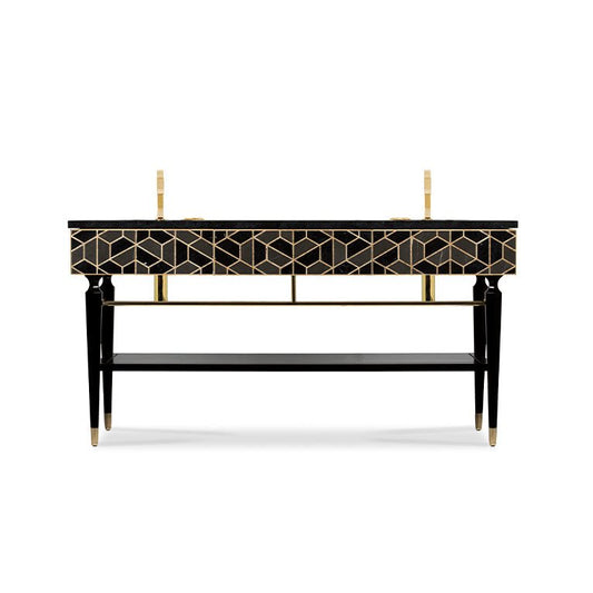 Tortoise Vanity Cabinet - Wiggins ChandelierMaison ValentinaWiggins ChandelierVanity Cabinet