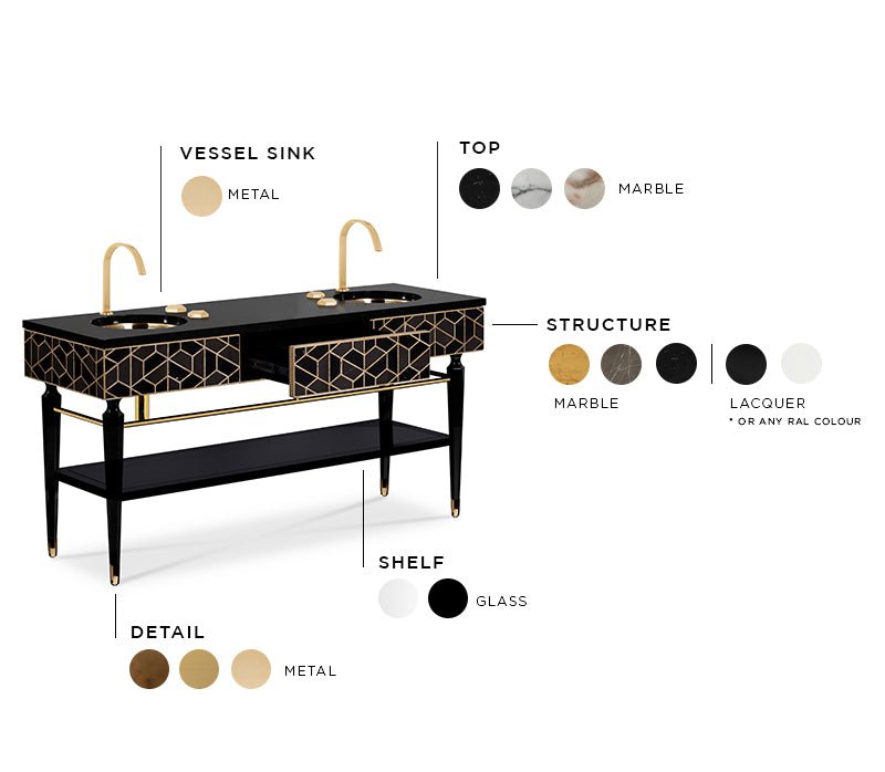 Tortoise Vanity Cabinet - Wiggins ChandelierMaison ValentinaWiggins ChandelierVanity Cabinet